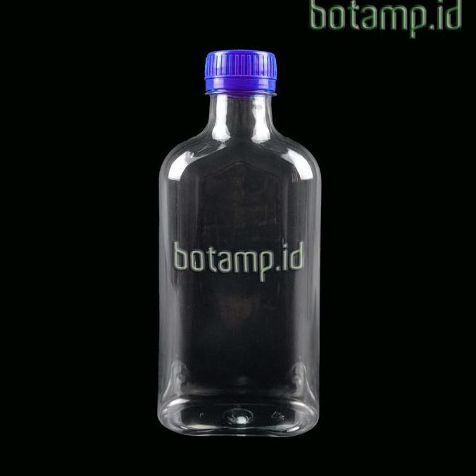 Pabrik Produksi Botol Plastik Madu Gepeng 300ml Bening