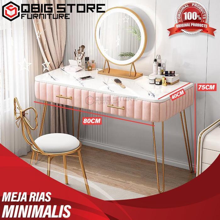 Meja Rias Mee Do Lampu Cermin Dressing Table