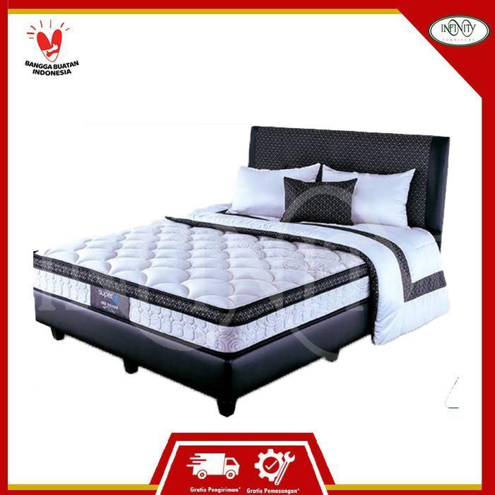 Comforta Super Fit Spring Bed Set Kasur Neo Silver