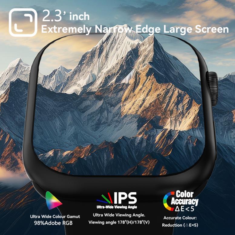 DISKON KAIROS SMARTWATCH S11 MAX WITH 2.3" HD AMOLED GPS NFC WATERPROOF BLUETOOTH CALL JAM SMARTWATC