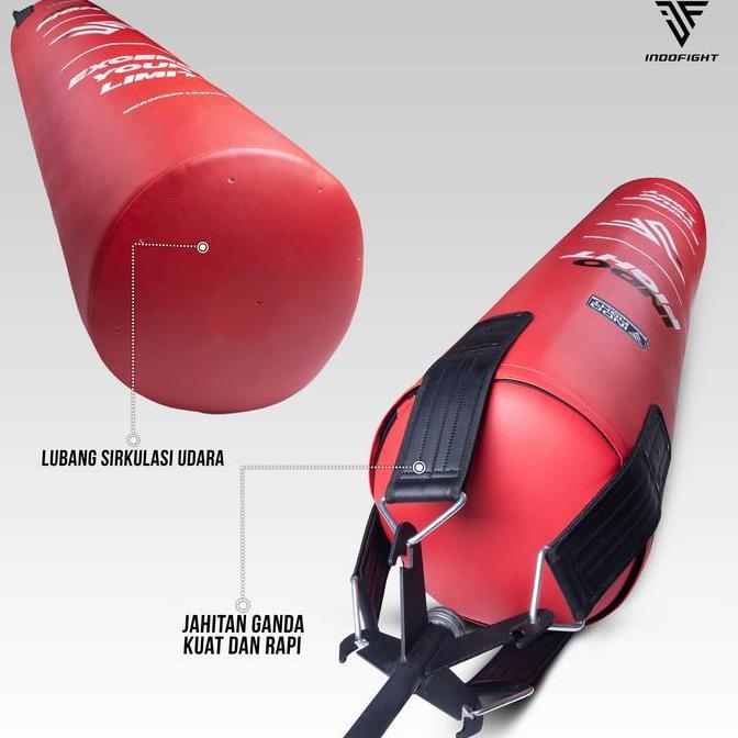 Samsak Tinju Gantung 180cm Indofight Sansak Muay Thai Punching Bag