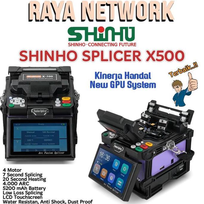 Splicer Shinho X500 Kualitas Terbaik Harga Termurah