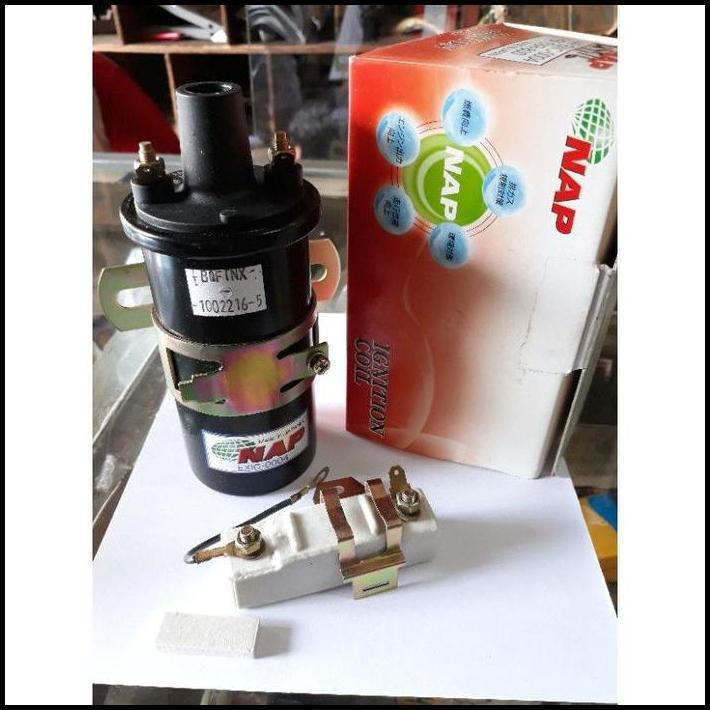 DISKON KOIL TABUNG UNIVERSAL/ IGNITION COIL MOBIL BENSIN T120/ L300/ CARRY/ 