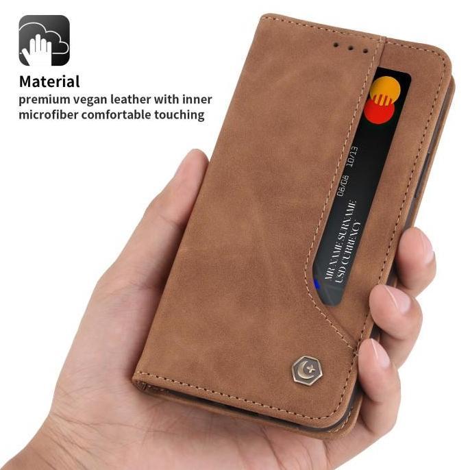A72 Wallet Leather Case Cover Dompet Pola