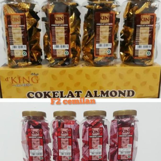 D KING ALMOND KEMASAN BOX/BONIBOL COKLAT ALMOND HS