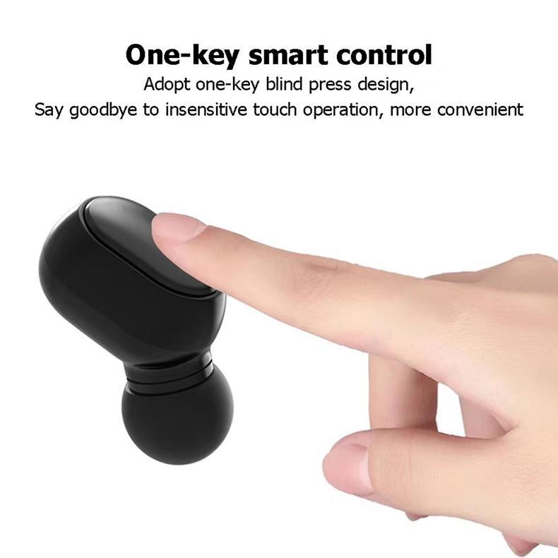 New Jovitech Tws Earphone Bluetooth Wireless Earbuds Digital Click Button Led Display Waterproof - T