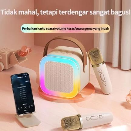 Best Deals Bluetooth Mini Speaker Subwoofer Portable Mic Microphone Premium Speaker Karaoke Bluetoot