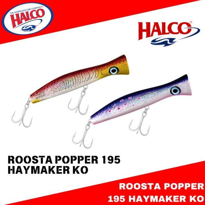 Halco Roosta Popper 195 Floating Lure 195mm 117g