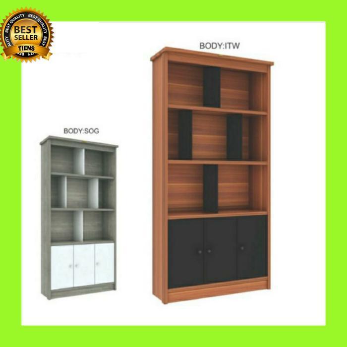 rak buku 3pintu romaro rb 06