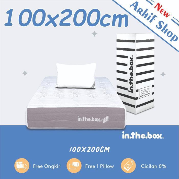 SPRINGBED inthebox 101 100x200x24 (Super Single) KASUR IN THE BOX
