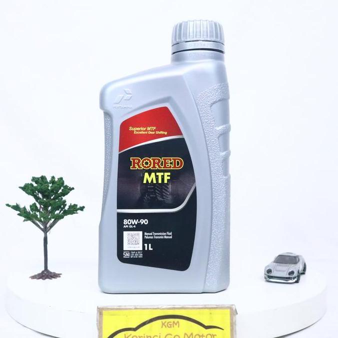 Ready PERTAMINA RORED MTF SAE 80W-90 1 LITER API GL-4 MANUAL TRANSMISSION FLUID OLI TRANSMISI PERSEN