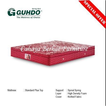 Guhdo Hanya Kasur Springbed Standard Plushtop Ukuran 120 x 200