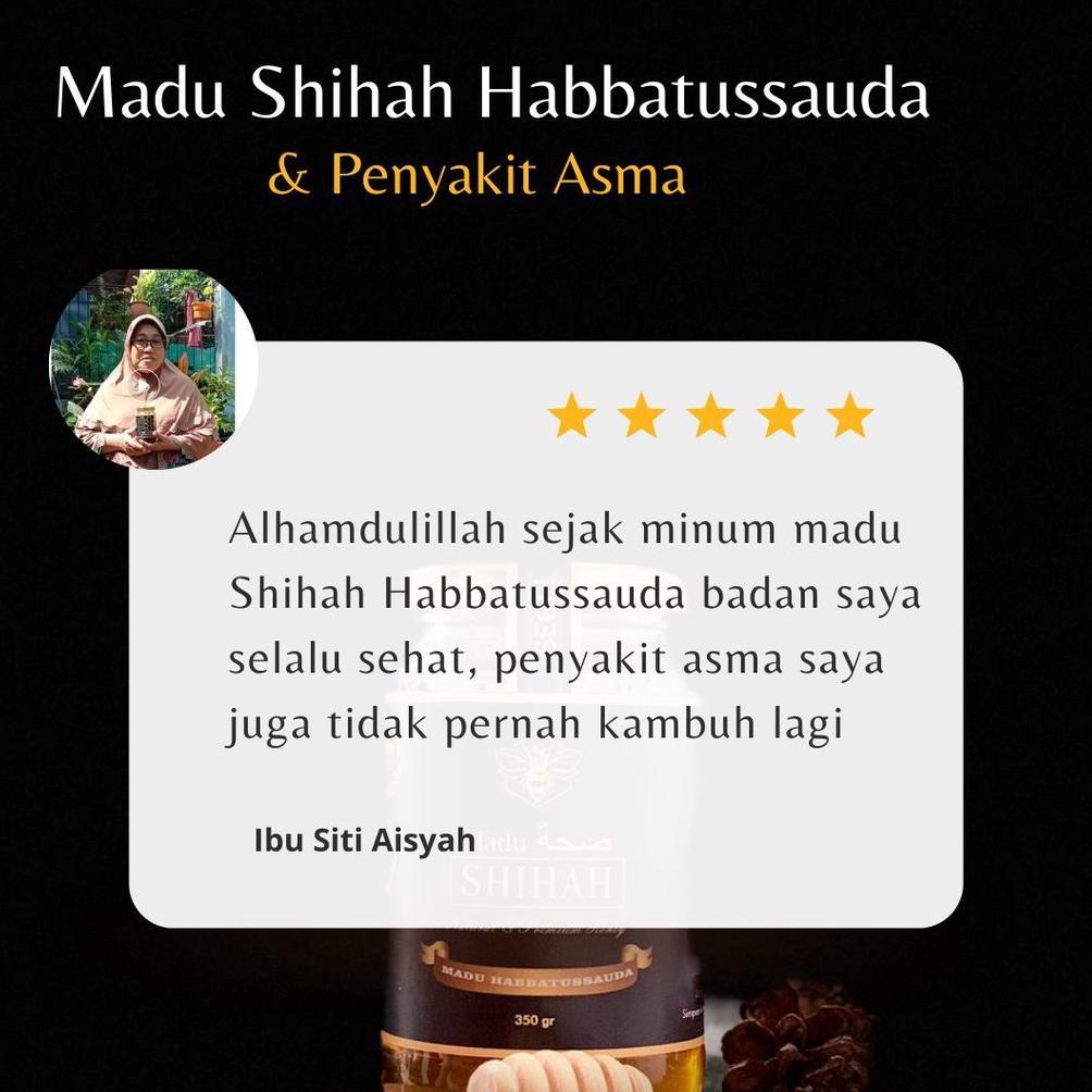 Terlaris Madu Shihah Habbatussauda / Madu Habbatussauda / Jintan Hitam