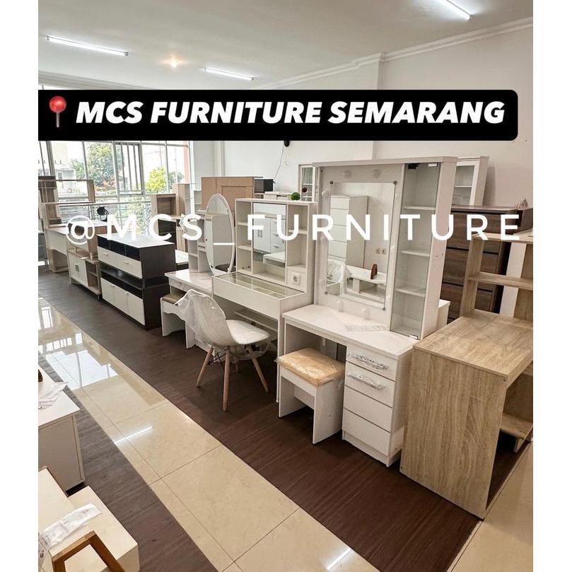 Lemari Besi Baju Sliding Kaca Polos Jumbo Mebel Furniture Semarang