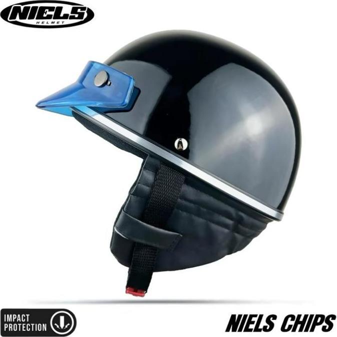 Helm Chips Niels Helm Chips Niels List Chrome Retro Pet Pendek