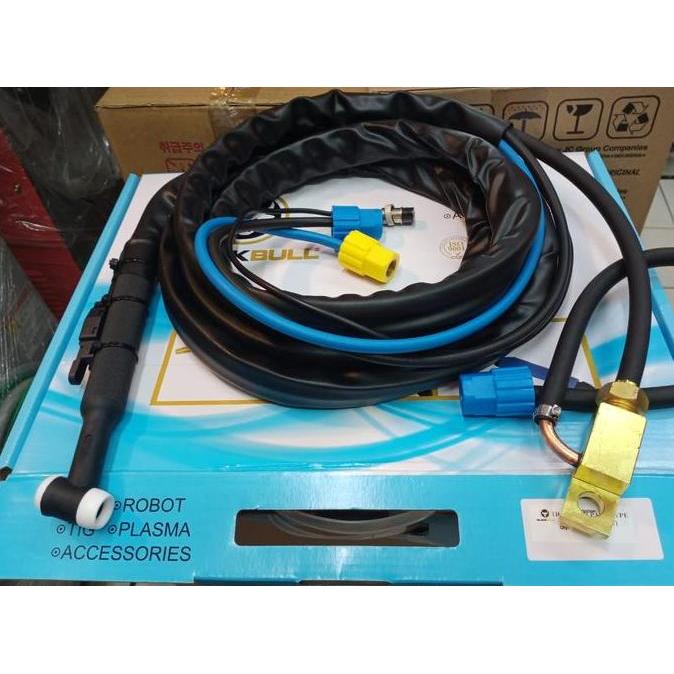 BEBAS ONGKIR - Tig Torch/Stang Argon Tang Las Argon WP-18 Panjang Kabel 4 meter