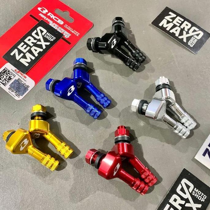 Air Valve Stems Pentil Ban Tubeless Motor RCB Racing Boy Tank V2 8mm Original murah