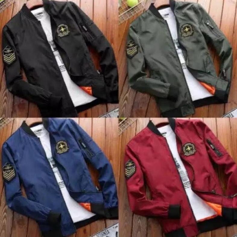 Original Jaket Bomber Zet Jaket Pria Jaket Dewasa