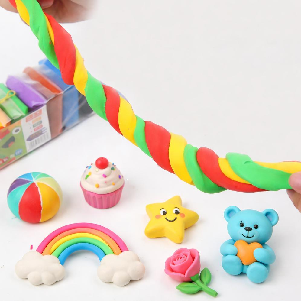 FLASH SALE VOOVA Mainan Clay/ Mainan Bentuk Clay/ Mainan Anak/ DIY