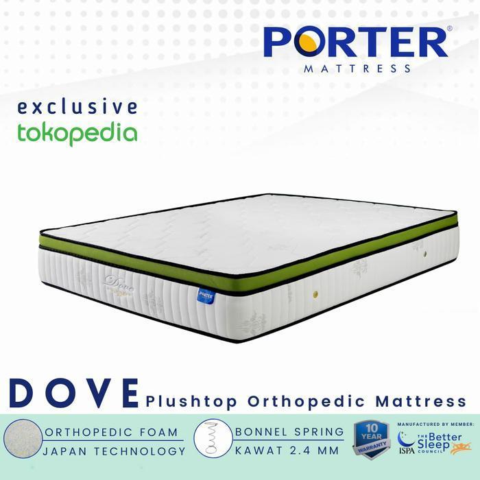Porter Mattress Orthopedic Plushtop DOVE - 120X200CM