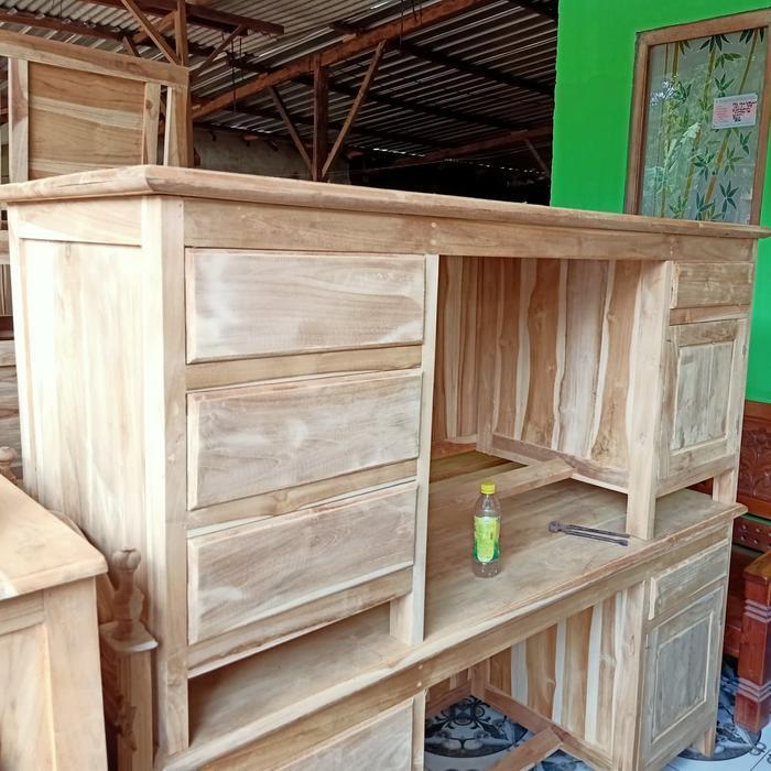 Meja Kantor Meja Guru Meja Kerja Kayu Jati