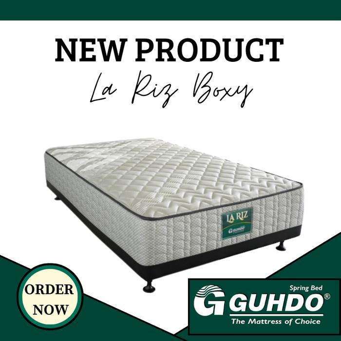 Kasur Guhdo Springbed Full Set La Riz Boxy Headboard Sienna MB