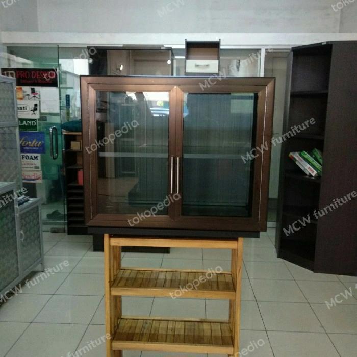 LEMARI GANTUNG DUA PINTU/LDG/LEMARI GANTUNG ALUMINUM/LEMARI DAPUR ALUM