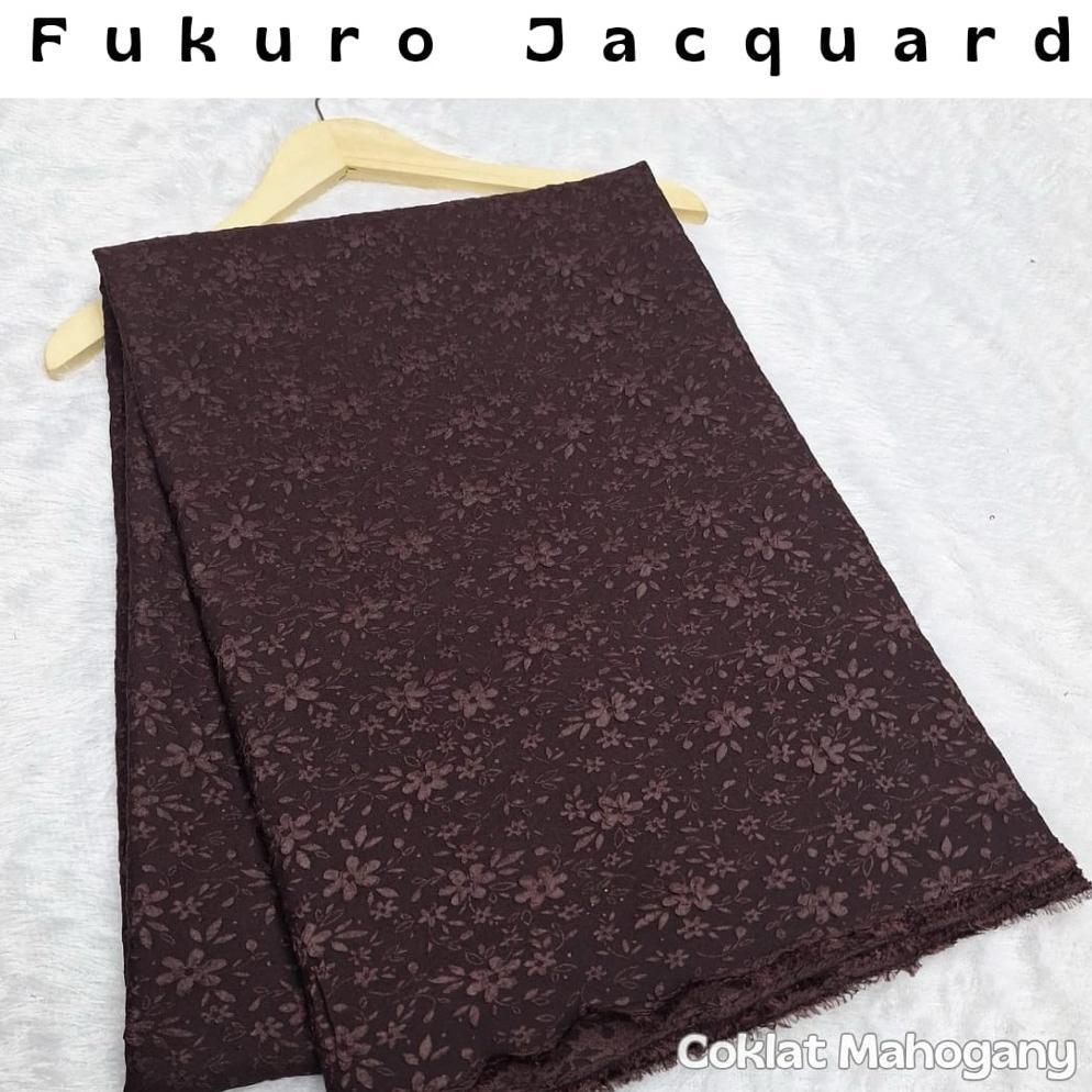 Bahan Jaguar Kain Jaguar Bahan Gaun Bahan Gaun Dres Janggan Fukuro Jacquard Embos  Kain Jacquard Emb