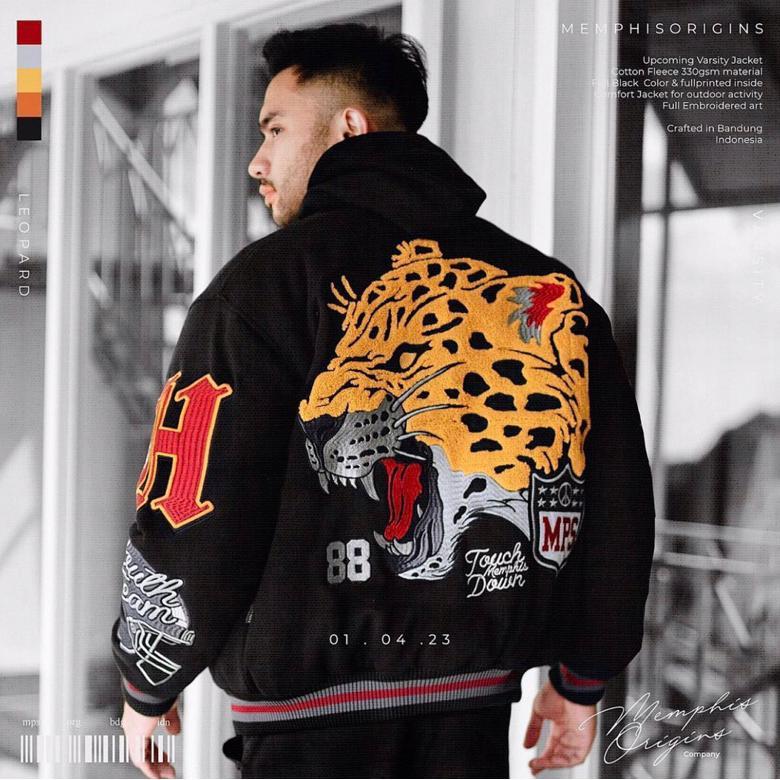 100% AMAN JAKET BRANDED | JAKET BASEBALL UNISEX | JAKET VARSITY JAKET BOMBER PRIA WANITA