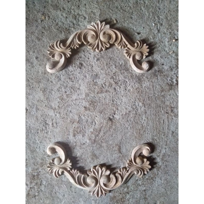 Ukiran Tempel Kayu Ornamen Pintu Klasik Ukiran Eropa Kitchenset Pintu Rumah Dinding Moulding