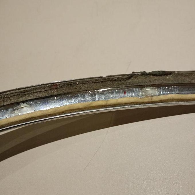 Garnish Lis Kiri Chrome Grill Avanza 2015 2017 2018 ori bekas