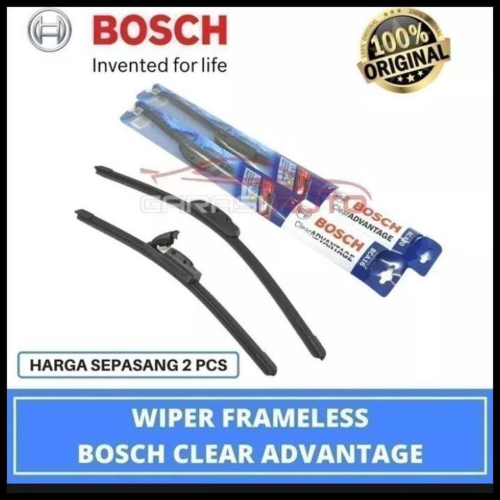 TERLARIS SEPASANG WIPER AVANZA VELOZ 2020-2021 FRAMELESS ORIGINAL BOSCH 