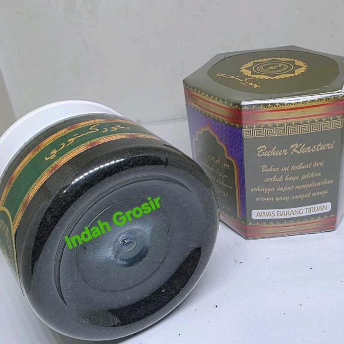 Buhur aroma kasturi kemasan segi enam