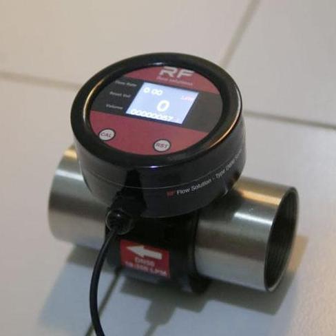 Turbine Digital Flow Meter Rf 1 Inch Rs485