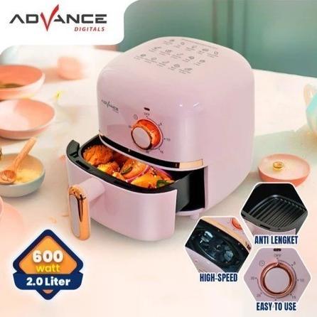 Airfryer Adf24A / Electric Airfryer Menggoreng Tanpa Minyak / Air Fryer Advance Adf 24A