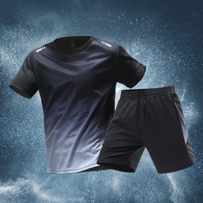 ORIGINAL KAMB Setelan Baju Olahraga Pria Badminton Jersey Futsal Running