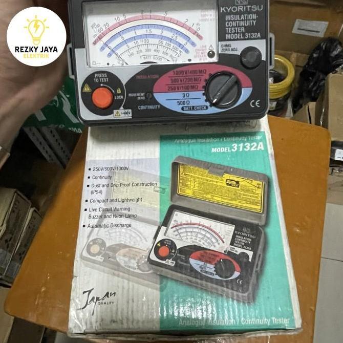 Insulation Tester Analog / Insulation Tester Kyoritsu 3132A