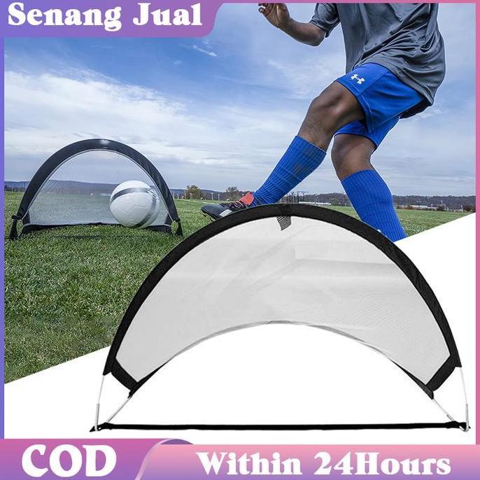 FOWERLEB Mainan Gawang Sepak Bola Anak Untuk Latihan Bola Sepak / Gawang Sepak Bola Lipat Portable