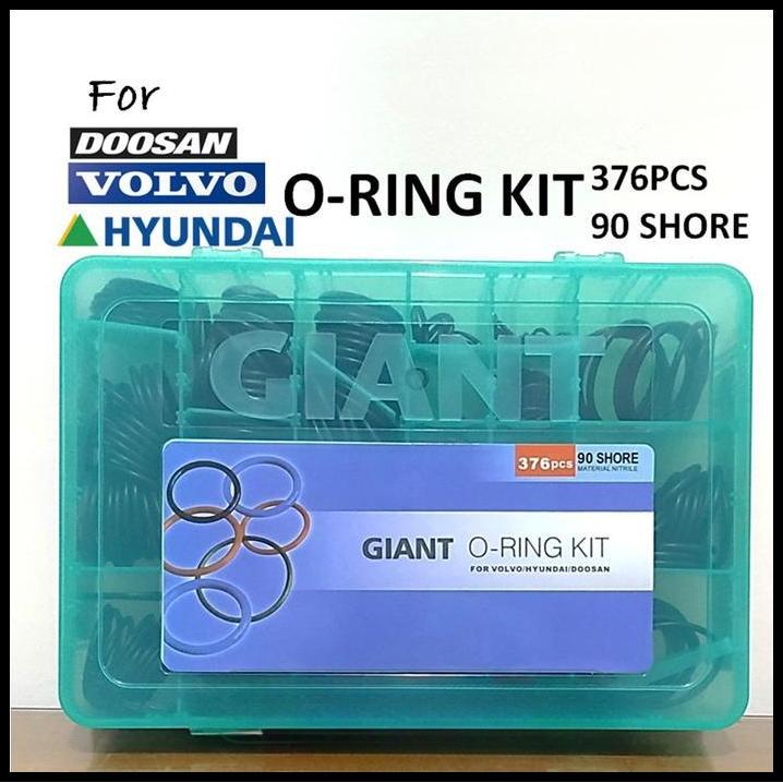 DISKON ORING BOX VOLVO HYUNDAI DOOSAN / ORING SET / KARET RING SET / SEAL SET MOTOR-MOBIL 