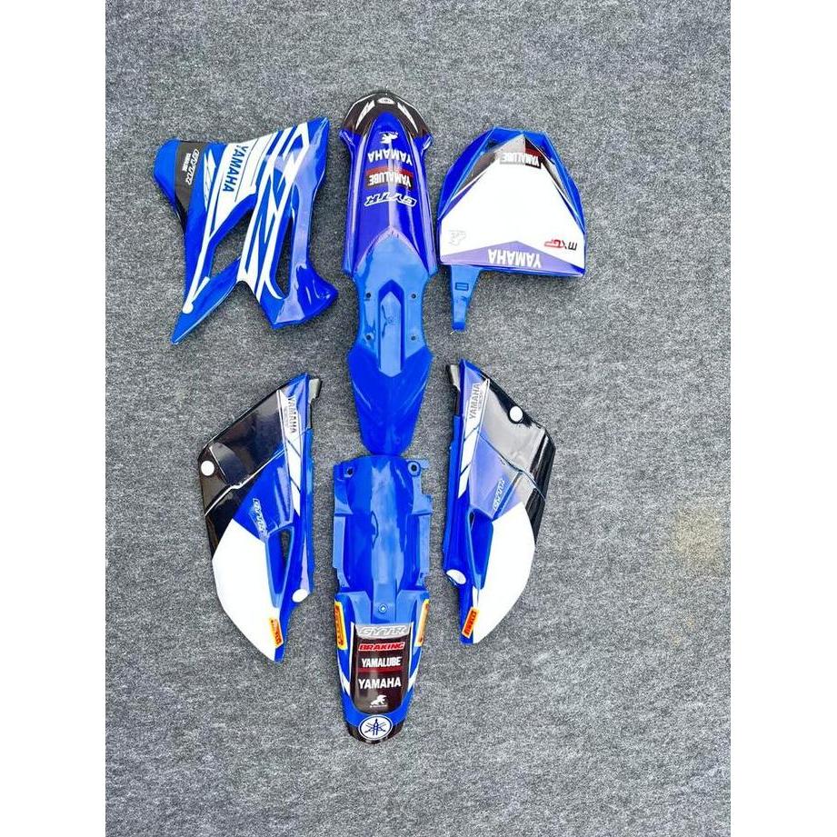 Cover Body Dan Papan Nomor YZ 85 New Dan Striping Motor Motorcyclesparepart