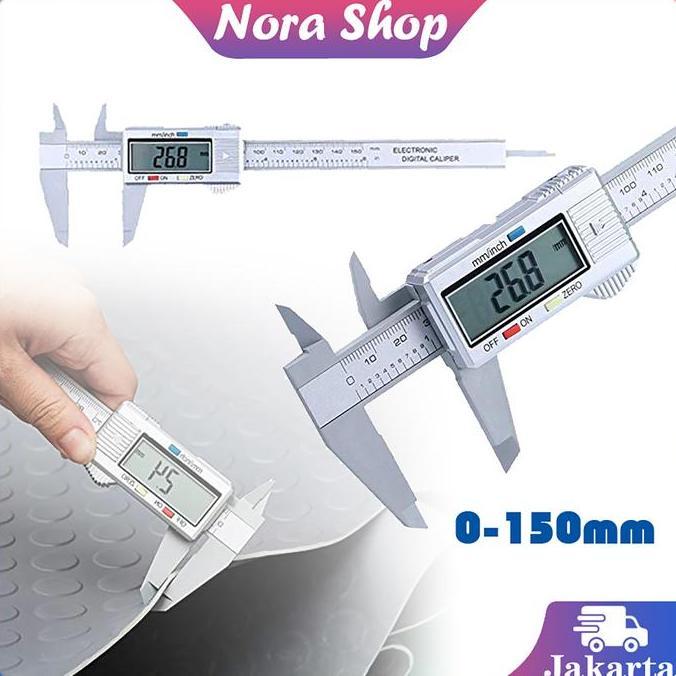 AWAYESH Jangka Sorong Digital Tekiro Caliper Vernier Caliper Jangka Sorong Stainless Caliper Digital
