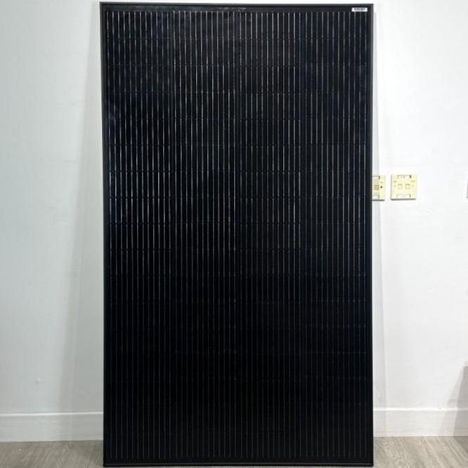 SOLAR PANEL SOLAR CELL PV MODUL P12 250W BLACK MONO CRYSTALLINE PANEL SURYA 24V 250WP SOLANA ORIGINA