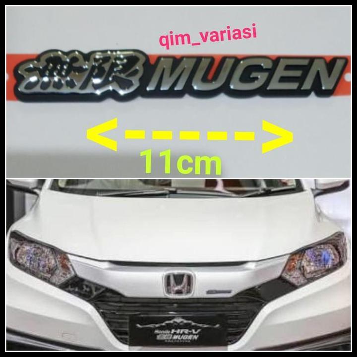 BEST DEAL EMBLEM LOGO MUGEN HONDA HR-V HRV 11 CM !!