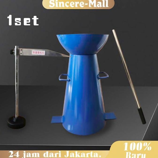 VIWIUWIU Corong Slump Test Beton / Jual Slump Test Set / Alat Slump Test Set