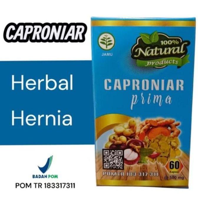 GAIZINPO Caproniar 1 Botol Obat Herbal Hernia turun berok untuk pria/wanita