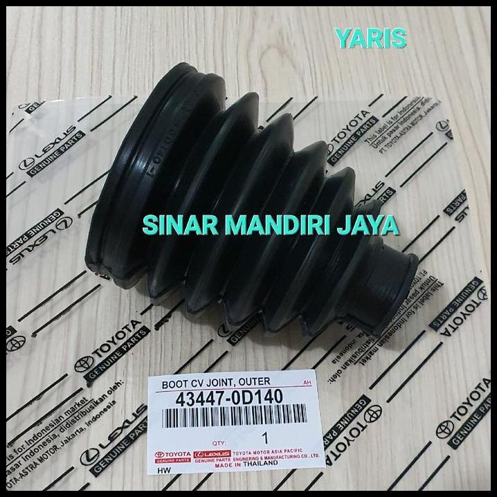 DISKON KARET BOOT CV JOINT AS RODA BAGIAN LUAR TOYOTA YARIS 1.500CC 2007 2008 2009 2010 