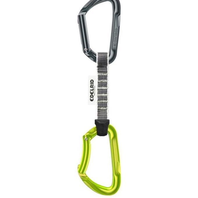 Edelrid Pure Set Quickdraw 10cm - Runner Climbing Safety Rescue Panjat Tebing Carabiner PM