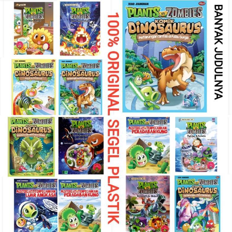 Buku Anak Plants vs Zombie Cerita Komik Pengetahuan