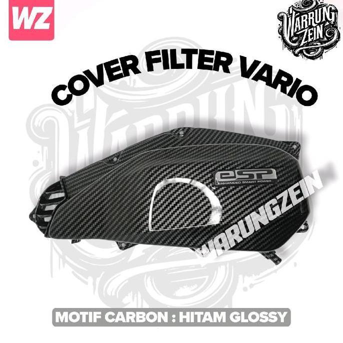 Tutup Filter Vario 125 150/Box Filter 125 150 Carbon/ Variasi Carbon Kualitas Terbaik Harga Termurah