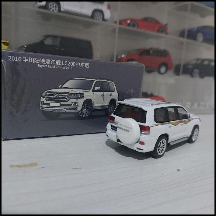 HOT DEAL JKM DIECAST LAND CRUISER 200 LC200 LAND CRUISER VX200 SKALA 64 BAN KARET 